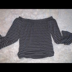 Off the shoulder shirt